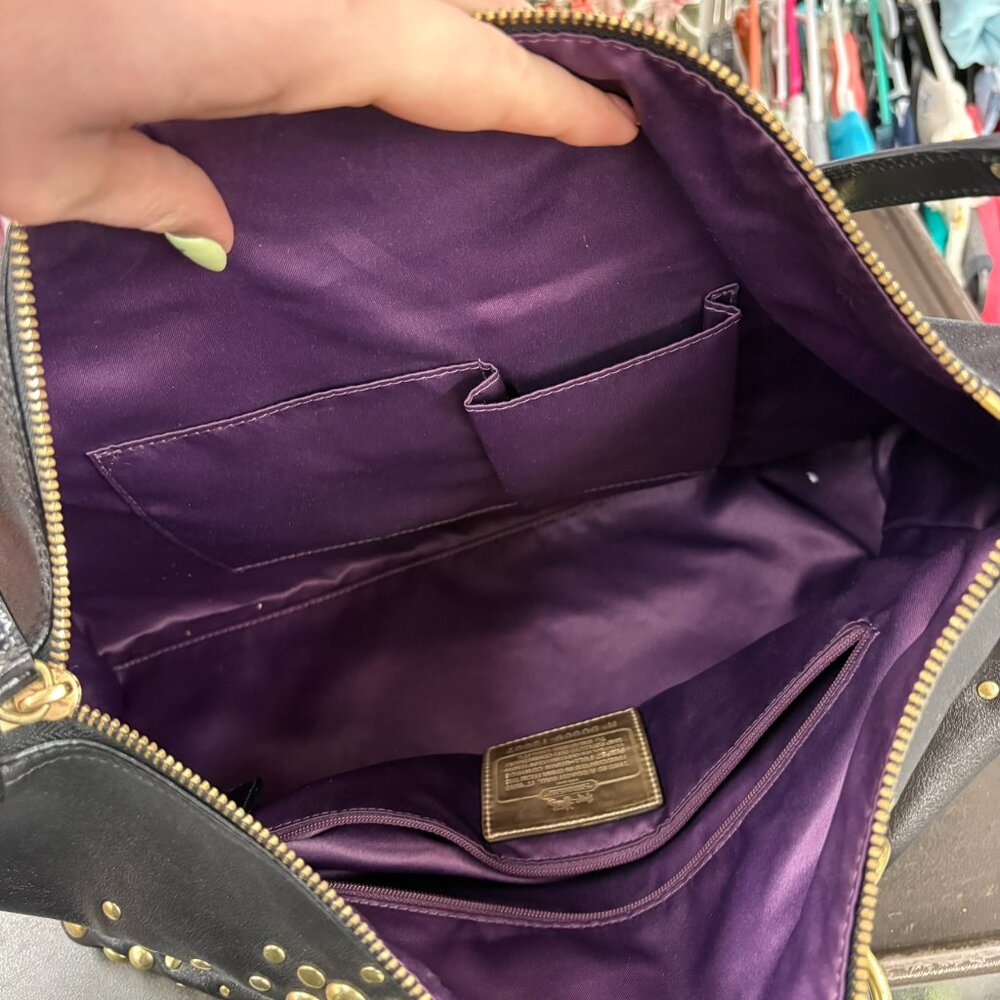 Coach Madison Sabrina Rivet Handbag - Picture 11 of 12